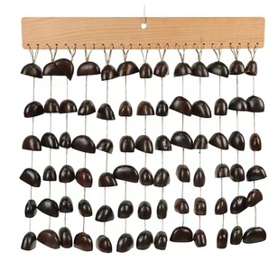 En gros Instrument de percussion Orff 9/25/36 tons Or/Argent Carillons à vent compacts/Carillons en coquilles avec support en bois Musical - Product Image 6