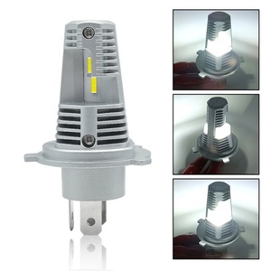 ไฟหน้ารถยนต์ XOVY M4 H4 แบบ Flood 50W ชิป Csp หลอดไฟหน้า Led Faro Led Canbus 12v ไฟหน้ารถจักรยานยนต์ Led - Product Image 2