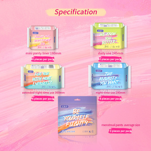 <span class=keywords><strong>Serviette</strong></span> <span class=keywords><strong>hygiénique</strong></span> ultra-fine en coton Red Secretary pour femmes, confortable, respirante, haute absorption, blocage de l'<span class=keywords><strong>eau</strong></span>, sans ailes - Product Image 6