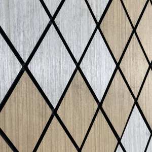 Modern Design Style Acupanel <strong>Wooden</strong> <strong>Lat</strong> Polyester Acoustic Panels Hot Selling Soundproof Wall Panels for Bedroom Residential - Product Image 5