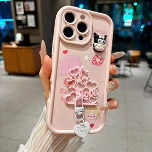 CXY 2026 NOUVEAU DESIGN Porte-cartes magnétique brillant anti-empreintes digitales, étanche et antichoc, motif dessin animé multicolore, avec protection d'écran en TPU - Product Image 3