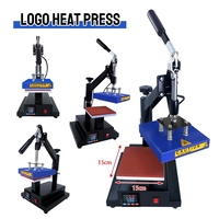 Presse à Chaud Manuelle Numérique GW Electric Nouvelle 40x60 8-en-1 110-220V pour Transfert par Sublimation sur Vêtements, T-shirts, Tasses et Casquettes
