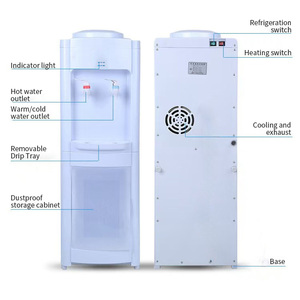 <span class=keywords><strong>Dispensador</strong></span> de Agua Electrónico Refrigerado para Agua Fría y Caliente de Pie de Carga Superior - Product Image 3
