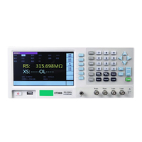 Compteur numérique LCR de précision de paillasse 10Hz-1MHz, testeur d'impédance avec précision de 0,05%, écran LCD TFT 7 pouces 6,5 chiffres, multi-interface
