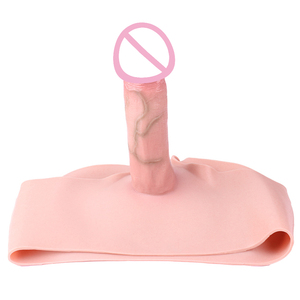 Enorme Siliconen Realistische Dildo Slipje Realistische Strap-On Dildo Penis Broek Seksspeeltjes Mannen Homo Lesbische G-Spot Effen Holle Dildo - Product Image 4