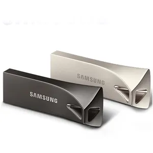真实容量Sa msu ng Bar Plus USB 3.1闪存驱动器32gb 64gb 128gb 256GB u盘驱动器300mb/s金属USB记忆棒