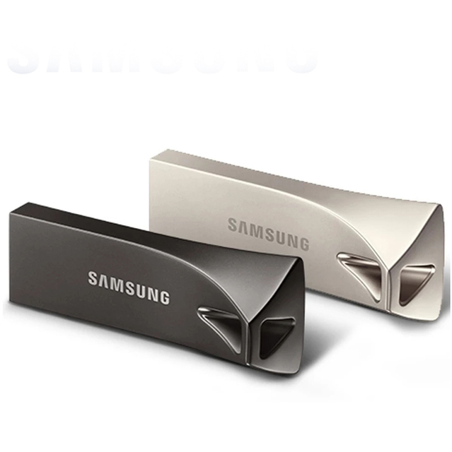 Real Capacity Sa Msu Ng Bar Plus USB 3.1 Flash Drive 32GB 64GB 128GB 256GB USB Pen Drive 300MB/s Metal USB Memory Stick