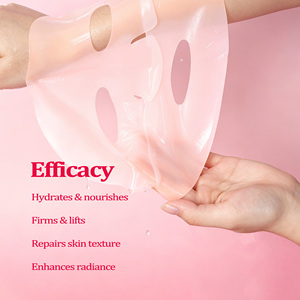 Maschera Viso in Idrogel al Collagene <span class=keywords><strong>Bio</strong></span> PDRN di Riso <span class=keywords><strong>Naturale</strong></span> Personalizzata, Idratante e Rassodante per la Luminosità della Pelle - Product Image 3