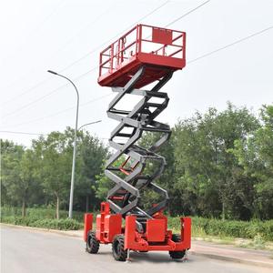 Plateforme élévatrice à ciseaux électrique, hauteur 6-14 m, capacité 230-450 kg, pour la maintenance en usine - Product Image 1