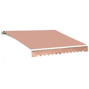 Auvent rétractable <span class=keywords><strong>manuel</strong></span> en aluminium à <span class=keywords><strong>double</strong></span> bras, auvent de terrasse, auvent extérieur, auvent Sunsetter - Product Image 5