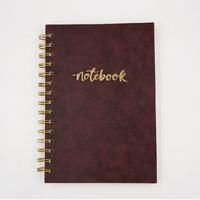 Cahiers lignés A5 à spirale avec logo personnalisé, blocs-notes et journaux pour les études et les notes