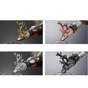 Bec verseur <span class=keywords><strong>de</strong></span> vin à tête <span class=keywords><strong>de</strong></span> <span class=keywords><strong>cerf</strong></span> personnalisé populaire outil <span class=keywords><strong>de</strong></span> barre <span class=keywords><strong>de</strong></span> verseur <span class=keywords><strong>de</strong></span> vin rouge en alliage <span class=keywords><strong>de</strong></span> Zinc pour bouteille <span class=keywords><strong>de</strong></span> vin <span class=keywords><strong>de</strong></span> whisky - Product Image 4