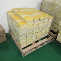 Feuille d'isolation en fibre de verre époxy jaune FR4 3240, épaisseur 1mm-50mm, haute température 150°C, pour transformateur, PCB, usinage CNC