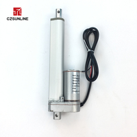 Mini actionneur linéaire industriel sl01 12v/24v, haute vitesse, personnalisé et utilisé
