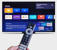 TV QLED SMART 55-75 Inci Asli dari Supplier Terverifikasi VSTI dengan Google TV, Android 11, 4K 120Hz untuk Penggunaan di Kamar Mandi