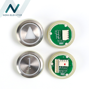Kds300 kds50 thiết kế hiện đại thang máy đẩy nút nâng nút cảm ứng tròn màu đỏ/trắng/xanh/xanh/cam bộ phận thang máy - Product Image 4