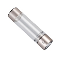 Bouteille d'eau intelligente à haute concentration d'hydrogène moléculaire à ondes Schumann 7,83 Hz avec rappel de consommation d'eau OLED, concentration maximale en H2 de 3,5 à 5 ppm
