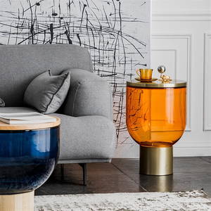 <span class=keywords><strong>Mesa</strong></span> <span class=keywords><strong>de</strong></span> Centro Moderna <span class=keywords><strong>de</strong></span> Vidrio Tintado con Tapa <span class=keywords><strong>de</strong></span> Madera, Diseño 2026, Colorida, para Sala <span class=keywords><strong>de</strong></span> Estar, <span class=keywords><strong>Juego</strong></span> <span class=keywords><strong>de</strong></span> <span class=keywords><strong>Mesa</strong></span> <span class=keywords><strong>de</strong></span> Té para Año Nuevo - Product Image 4