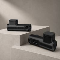Caméra embarquée HD LCD pour voiture, DVR TF 256 Go, double objectif 4K, caméra de tableau de bord avec vision nocturne WIFI, enregistreur vidéo, boîte noire high-tech