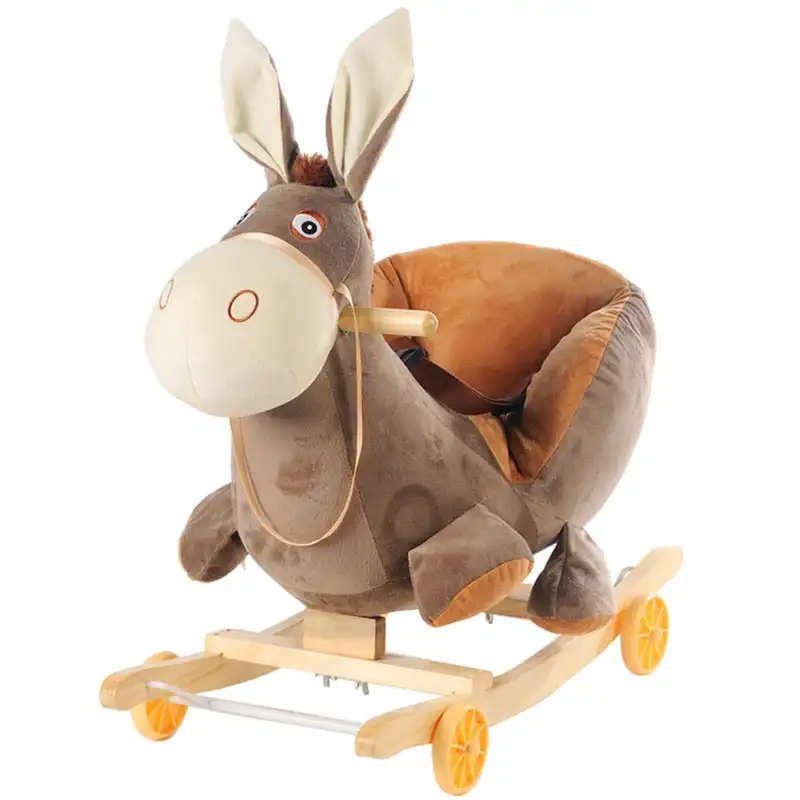 נקודה מהירה משלוח Custom בפלאש ממולא בעלי חיים נדנדה לרכב על צעצוע