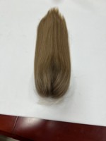 Perruques de cheveux humains vierges 100% premium, pré-épilées, base en soie 7*8, toppers juifs en cheveux humains vierges bruts