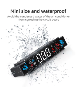 Wohefu Mini Tự Động Ẩn Kỹ Thuật Số Meter HUD Đầu Lên Màn Hình Phổ Tốc Độ Meter Đo HUD Máy Tính Cho Mô Hình 3 Mô Hình Y - Product Image 3