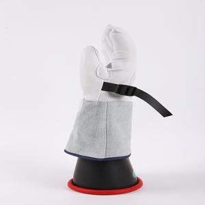 Cao su chất lượng cao Latex <span class=keywords><strong>Class</strong></span> <span class=keywords><strong>3</strong></span> điện áp cao 30 KV cách điện Găng Tay Điện - Product Image 3