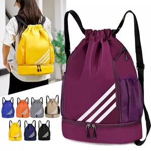 Tùy Chỉnh Biểu Tượng Vật Liệu Không Thấm Nước Nhãn Hiệu Riêng Ngoài Trời Bền Phòng Tập Thể Dục Bóng Rổ Thể Thao Dây Kéo Ba Lô Túi Quà Tặng - Product Image 1