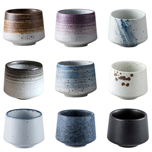 Stile giapponese Logo personalizzato piccola <span class=keywords><strong>tazza</strong></span> di acqua, <span class=keywords><strong>tazza</strong></span> di tè <span class=keywords><strong>personalizzata</strong></span> <span class=keywords><strong>tazza</strong></span> di caffè in ceramica - Product Image 3