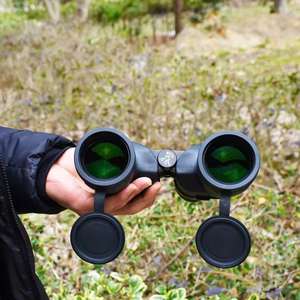 Vendas de Fábrica: Binóculos Compactos ED de Grande Abertura 10x56 com Zoom Ajustável, Prisma Bak4, Lente Multirrevestida em Alumínio Cinza - Product Image 3