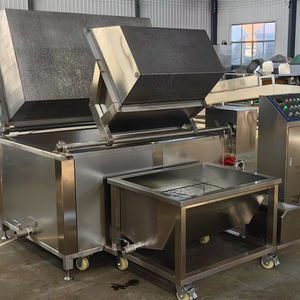 Machine à frire industrielle pour en-cas, friteuse automatique à <span class=keywords><strong>d</strong></span>écharge profonde, poulet, chips de patate douce - Product Image 5