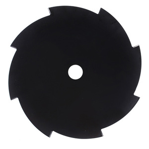 Lame de tête de coupe-bordures noire durable 3/8 personnalisable OEM pour outils de jardinage, disque de débroussailleuse à bois, accessoire de tondeuse à gazon - Product Image 1