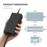 Chargeur de batterie lithium-ion 25,2V 29,4V 6A 8A 200W 6S pour véhicule électrique, équipement industriel, certifié CE UL