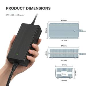 <span class=keywords><strong>Chargeur</strong></span> de batterie lithium-ion 25,2V 29,4V 6A 8A 200W 6S pour véhicule électrique, équipement industriel, certifié CE UL - Product Image 1