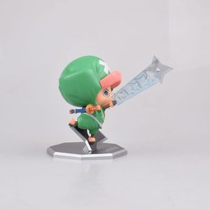Figura de PVC de Tony Tony Chopper Estilo Ninja Chibi, Escala 1:12, Adorno Coleccionable con Base de Exhibición para Decoración del Hogar - Product Image 4