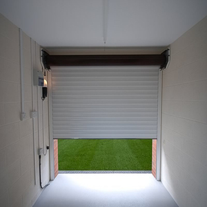 Puertas Enrollables Automáticas Comerciales de Aluminio <span class=keywords><strong>para</strong></span> Exteriores, Precios de Puertas de <span class=keywords><strong>Garaje</strong></span> Superiores - Product Image 3