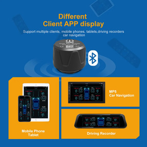 Sistema de Monitoreo de <span class=keywords><strong>Presión</strong></span> de <span class=keywords><strong>Neumáticos</strong></span> Digital TPMS App Detective con Bluetooth 5.0, Detector Externo, <span class=keywords><strong>Presión</strong></span> Máxima de 100 PSI, Garantía de 12 Meses - Product Image 2