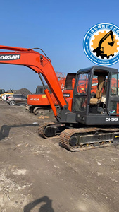Excavatrice d'occasion en bon état Doosan DH55 DH55 60 pelleteuses de construction d'occasion à vendre - Product Image 3