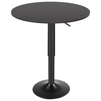 Table de bar de style moderne en bois réglable en hauteur Table basse Table de pub adaptée au salon, à la salle à manger