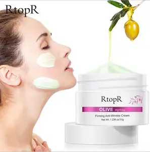 RtopR Olive Anti-Wrinkle firming Cream reduces wrinkles Fine Line Reduction Acne Blemishes Pore Reduction Whitening 35g