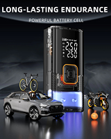 Compresseur d'Air Portable Rechargeable sans Fil pour Voiture, Mini Gonfleur de Pneus Numérique Automatique Électrique en ABS