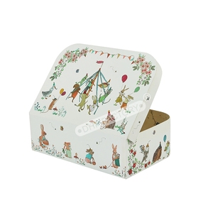 Vintage confezione regalo di fascia alta scatola di cartone valigia di carta Mini valigie all'ingrosso con personalizzare il logo e la <span class=keywords><strong>dimensione</strong></span> - Product Image 3