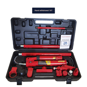 Cric hydraulique séparé 10 tonnes le plus vendu pour la correction de tôles, l'entretien automobile et les réparations après accident – Kit de puissance 10 tonnes - Product Image 2