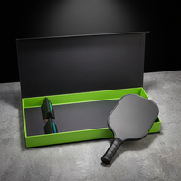 Scatola di Lusso Biodegradabile per Racchetta da Pickleball con Chiusura Magnetica, Finitura Lucida/Opaca, Stampa in Lamina d'Oro Personalizzabile