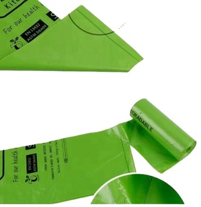 Sac à merde biodégradable pour animaux de compagnie, sac à ordures perforé 100% - Product Image 3