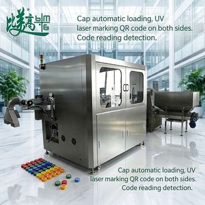 Máquina de Marcado Láser UV de Alta Velocidad con Enfoque Automático para Tapas de Botellas, con Detección y Rechazo de Códigos |   PLT Anti-Falsificación - Product Image 2