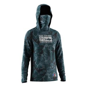 Camiseta de Pesca de Manga Larga para Hombre, de Alta Calidad, con Protección Solar, Secado Rápido, Sublimada - Product Image 3