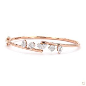 Bracelet Chaîne Tennis Classique en Diamants pour Femme Or Argent Or Rose Bijou Élégant de Qualité Supérieure Tendance et Distinctif - Product Image 1