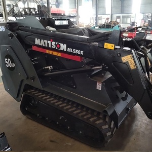 얀마 디젤 엔진 장착 매트슨 ML550X 미니 스키드 스티어 로더 50HP 로더, 크롤러 타입으로 다양한 용도로 사용 가능 - Product Image 4