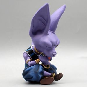 ลูกบอลลากบน Z อะนิเมะฟิกเกอร์12ซม. Q Ver รูปเทพแห่งการทำลายล้าง beerus โมเดลของเล่นสำหรับเด็กของขวัญ - Product Image 2